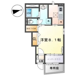 RH 柳川【1階】の間取り