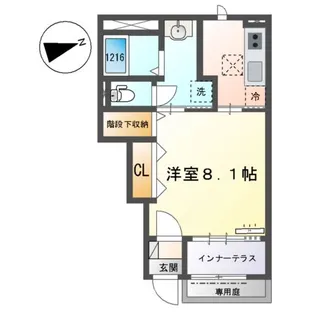 RH 柳川【1階】の間取り