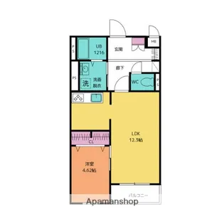 SK Residence Nagoya【2階】の間取り