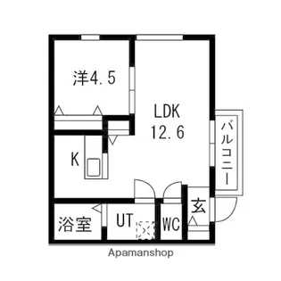 氷室ウォーク【3階】の間取り