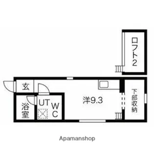 Casa ciruela【1階】の間取り
