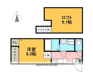 CERESIA Y-3【1階】の間取り