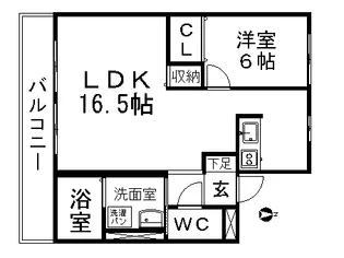 AST【1階】の間取り