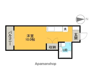 エミール1ST【4階】の間取り