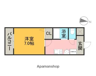 サニーコートⅡ【3階】の間取り