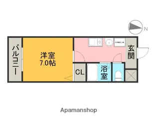 サニーコートⅡ【4階】の間取り