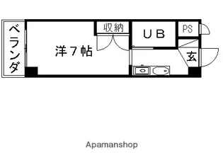 リアライズ伝馬【4階】の間取り