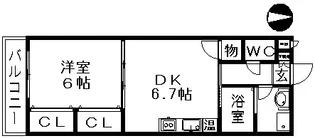 センチュリーパーク新川1番館【11階】の間取り