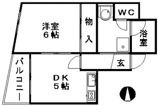 MOWAビル【6階】の間取り