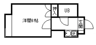 ニッシンハイツ笠寺【301号室】の間取り