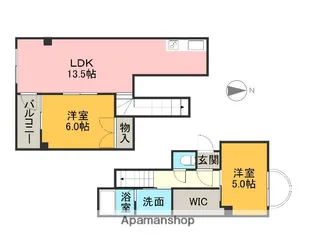 ウィペット・スクエア【3階】の間取り