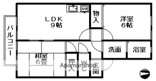 ドルミベーネ,BANNO【1階】の間取り