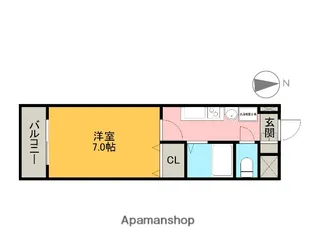リプル千代田【2階】の間取り