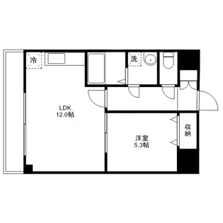 CLAIR HEIWA【9階】の間取り