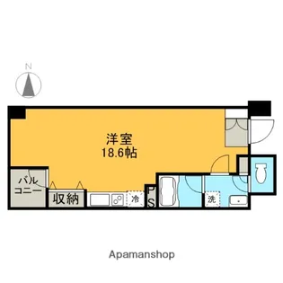グラン・アベニュー栄【5階】の間取り