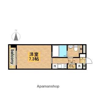 YS上前津【2階】の間取り