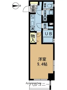 プロシード金山【2階】の間取り