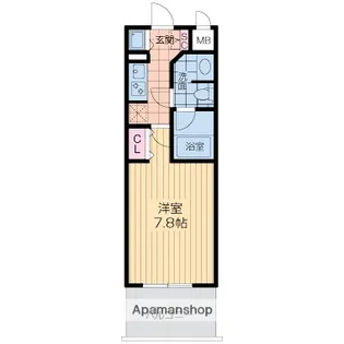 セノアタワー泉【6階】の間取り