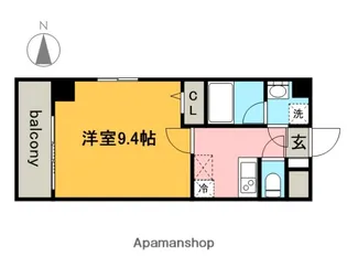 サクシードMt.1金山【5階】の間取り