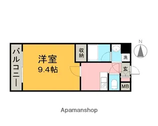 サクシードMT・1金山【3階】の間取り