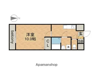 セレブランド堀田駅前【7階】の間取り