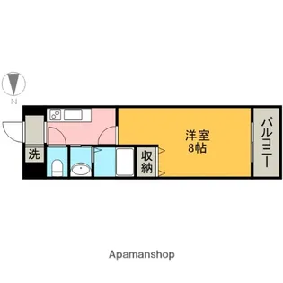 リアライズ松原【2階】の間取り