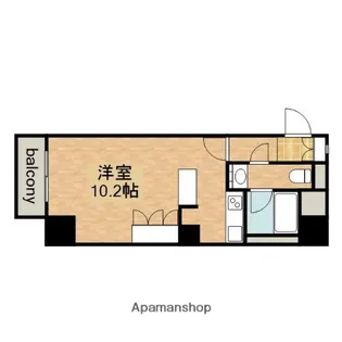 ドゥーエ大須【12階】の間取り