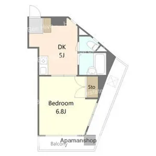 グランソワール千代田【6階】の間取り