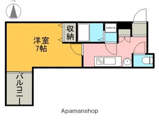レジデンス名古屋千代田【2階】の間取り