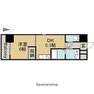 ベレーサ葵【2階】の間取り