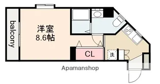 アメニティ吹上【4階】の間取り