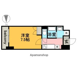 アマーレ葵【5階】の間取り
