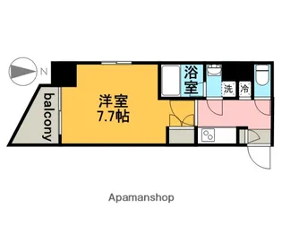 アマーレ葵【5階】の間取り