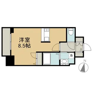 プレサンス丸の内レジデンスⅡ【6階】の間取り