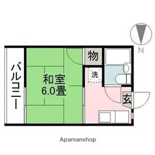 フォーブル平松【2階】の間取り