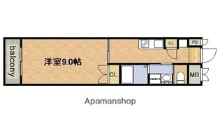 アネックス高蔵【4階】の間取り