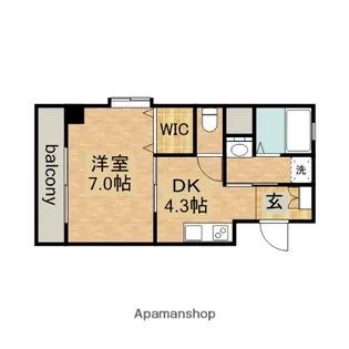プロビデンス栄南【9階】の間取り