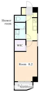 CASA NOAH 鶴舞公園Ⅱ【8階】の間取り