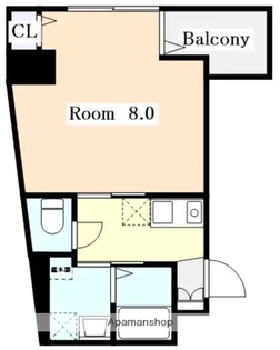 サン・名駅南ビル【3階】の間取り