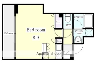 LaSante東別院【6階】の間取り