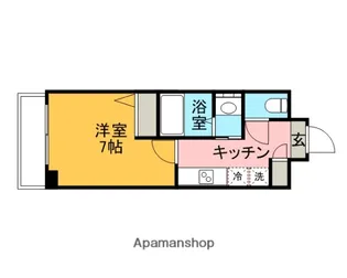 フローライト上前津【3階】の間取り