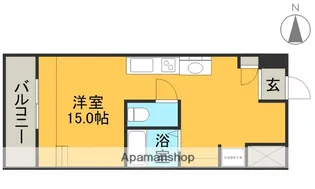 S-FORT六番町【7階】の間取り