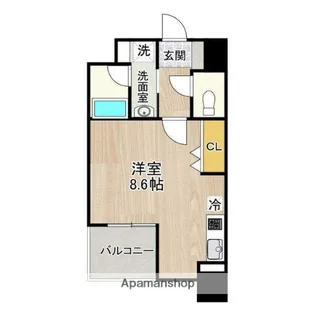 CITY SPIRE 名古屋大須(旧レーベスト松原)【10階】の間取り