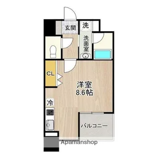 CITY SPIRE 名古屋大須(旧レーベスト松原)【11階】の間取り
