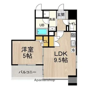 CITY SPIRE 名古屋大須(旧レーベスト松原)【10階】の間取り