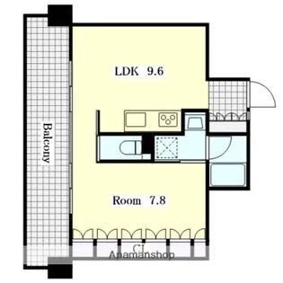 アーデン泉プレミア【11階】の間取り