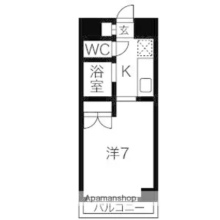 エトアール金山【3階】の間取り