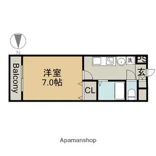 リプル千代田【4階】の間取り