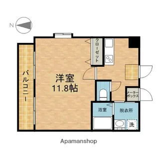 クレシェール大須【8階】の間取り