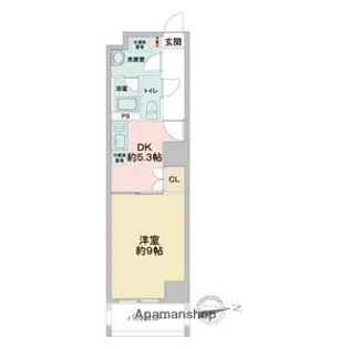 レジディア東桜【2階】の間取り